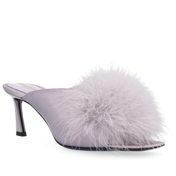 SOLD ❌❌❌Saint Laurent Mae Slip-On Mules 37.5 $945 - Picture 2 of 11